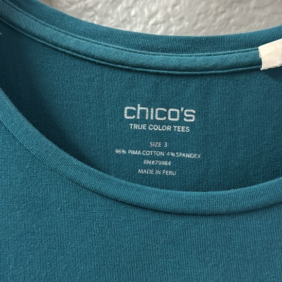 Sold - Chico's long sleeve T-shirt - Picture 2 of 3